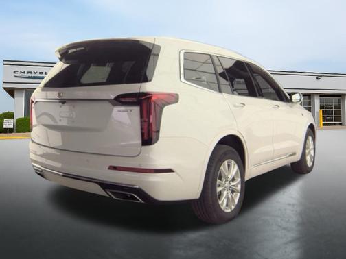 Crystal White Tricoat 2024 Cadillac XT6 Luxury AWD
