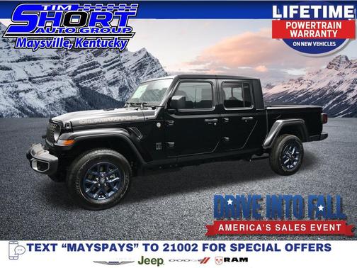 Black Clearcoat 2026 Jeep Gladiator 85th Anniversary Edition