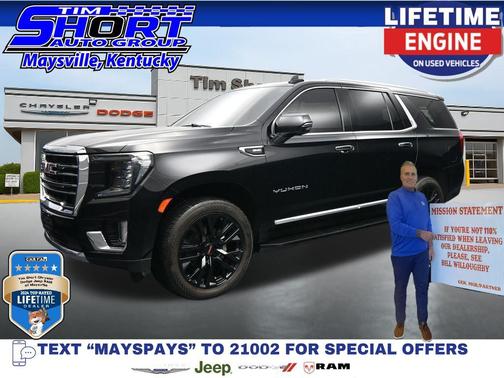 Onyx Black 2023 GMC Yukon SLT