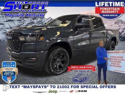 Forged Blue Metallic 2026 RAM 1500 Big Horn/Lone Star