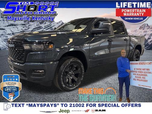 Forged Blue Metallic 2026 RAM 1500 Big Horn/Lone Star