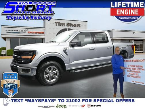 Iconic Silver Metallic 2025 Ford F-150 XLT