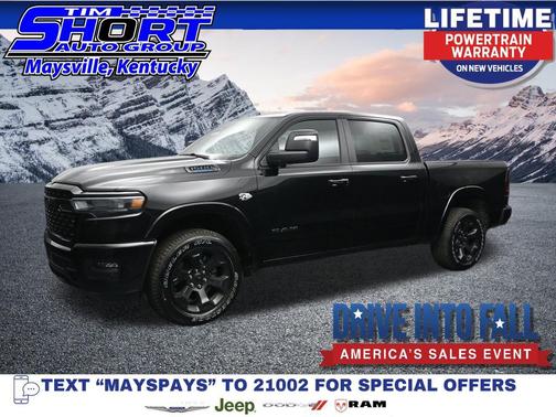 Diamond Black Crystal Pearlcoat 2026 RAM 1500 Big Horn/Lone Star
