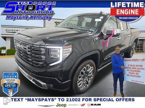 Onyx Black 2024 GMC Sierra 1500 Denali Ultimate