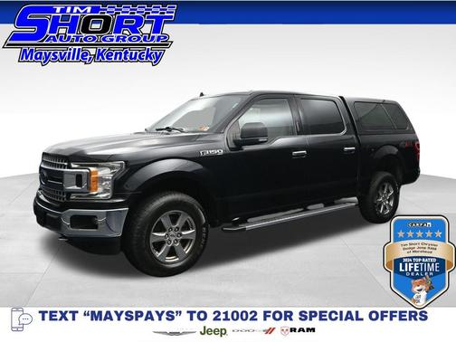Agate Black Metallic 2019 Ford F-150 XLT