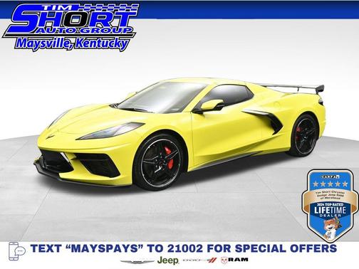 Accelerate Yellow Metallic 2021 Chevrolet Corvette Stingray w/3LT