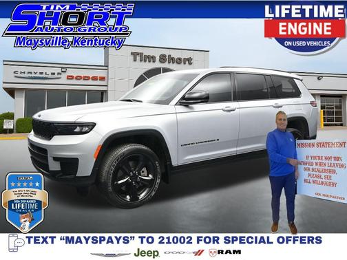 Silver Zynith 2025 Jeep Grand Cherokee L Altitude