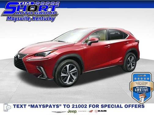 Matador Red Mica 2019 Lexus NX 300h Base