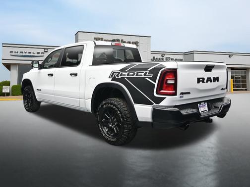 Bright White Clearcoat 2025 RAM 1500 Rebel