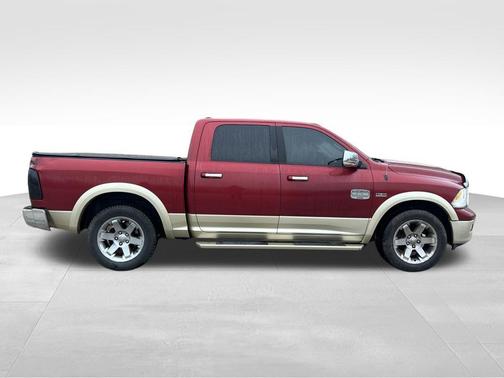 Deep Cherry Red Crystal Pearlcoat 2012 RAM 1500 Laramie Longhorn