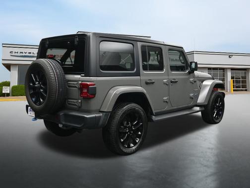 Sting-Gray Clearcoat 2023 Jeep Wrangler 4xe Sahara
