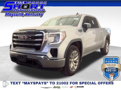 Quicksilver Metallic 2021 GMC Sierra 1500 SLE