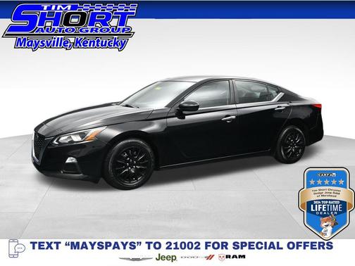 Super Black Clearcoat 2020 Nissan Altima S FWD