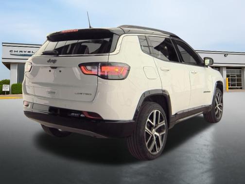 Bright White Clearcoat 2024 Jeep Compass Limited