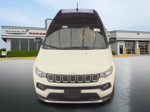 Bright White Clearcoat 2025 Jeep Compass Limited