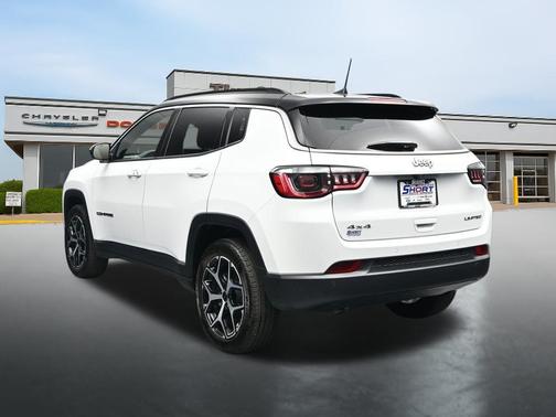 Bright White Clearcoat 2025 Jeep Compass Limited