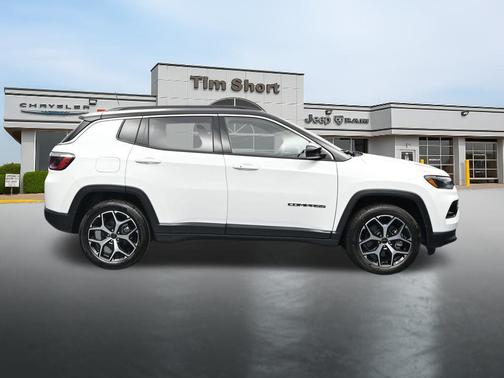 Bright White Clearcoat 2025 Jeep Compass Limited