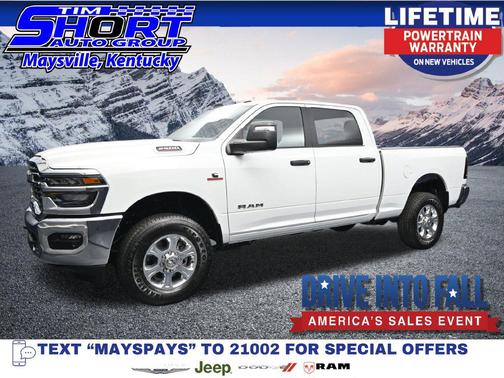 Bright White Clearcoat 2027 RAM 2500 Big Horn