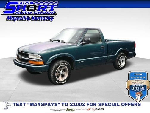 Emerald Green Metallic 1998 Chevrolet S-10 Base