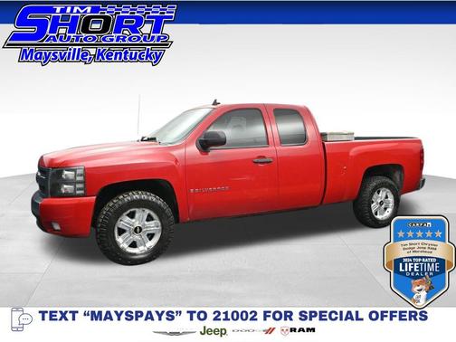 Victory Red 2008 Chevrolet Silverado 1500 LT1 Extended Cab