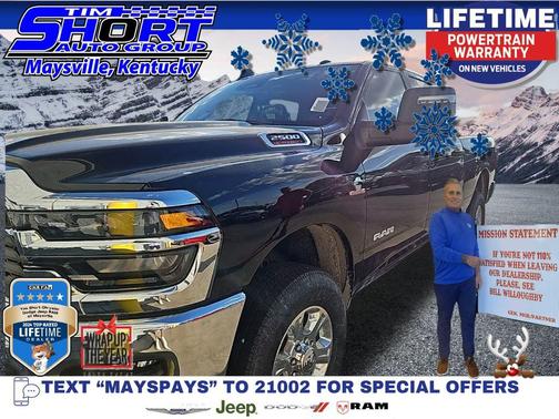 2025 RAM 2500 Big Horn Crew Cab 4x4 6'4' Box