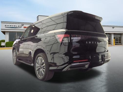 Black Obsidian 2025 INFINITI QX80 Luxe