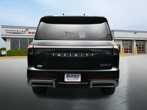 Black Obsidian 2025 INFINITI QX80 Luxe