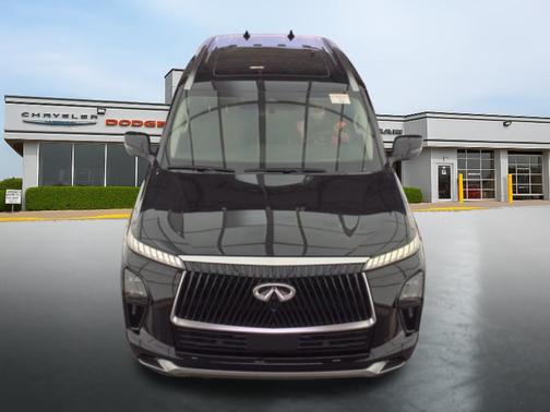 Black Obsidian 2025 INFINITI QX80 Luxe