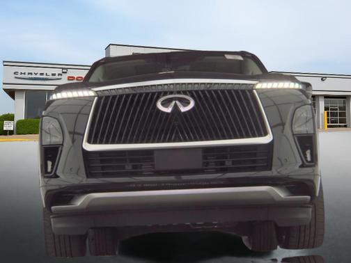 Black Obsidian 2025 INFINITI QX80 Luxe
