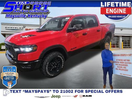Flame Red Clearcoat 2025 RAM 1500 Rebel