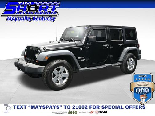 Black Clearcoat 2013 Jeep Wrangler Unlimited Sport
