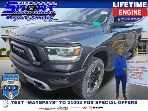 Gray 2021 RAM 1500 Rebel