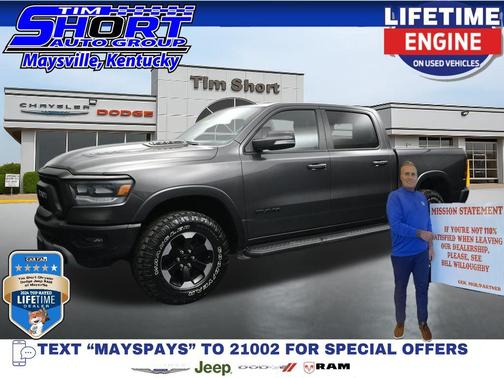 Gray 2021 RAM 1500 Rebel