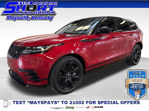 Firenze Red Metallic 2021 Land Rover Range Rover Velar P340 S R-Dynamic