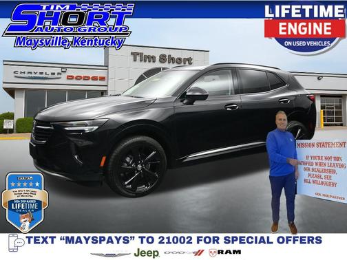 Ebony Twilight Metallic 2023 Buick Envision Essence AWD