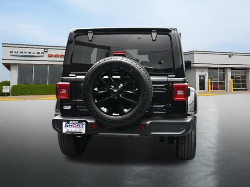 Black Clearcoat 2025 Jeep Wrangler 4xe Sahara