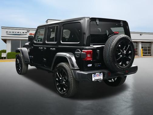 Black Clearcoat 2025 Jeep Wrangler 4xe Sahara
