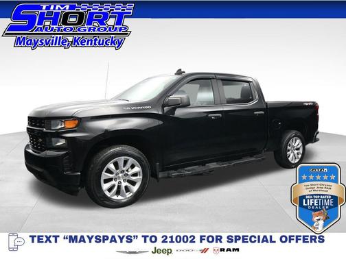 Black 2020 Chevrolet Silverado 1500 Custom