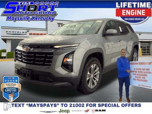 Sterling Gray Metallic 2025 Chevrolet Equinox 1LT
