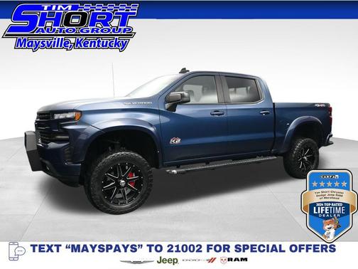Northsky Blue Metallic 2019 Chevrolet Silverado 1500 RST