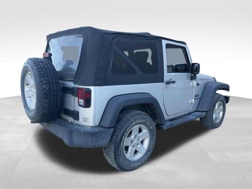 Bright Silver Metallic Clearcoat 2009 Jeep Wrangler X