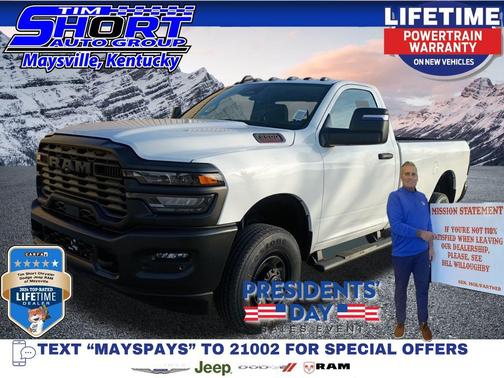 2026 RAM 2500 Tradesman Regular Cab 4x4 8' Box