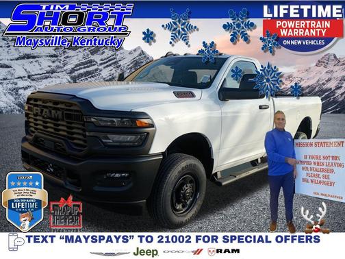 2026 RAM 2500 Tradesman Regular Cab 4x4 8' Box