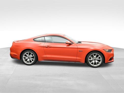 Competition Orange 2015 Ford Mustang GT Premium