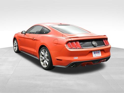 Competition Orange 2015 Ford Mustang GT Premium