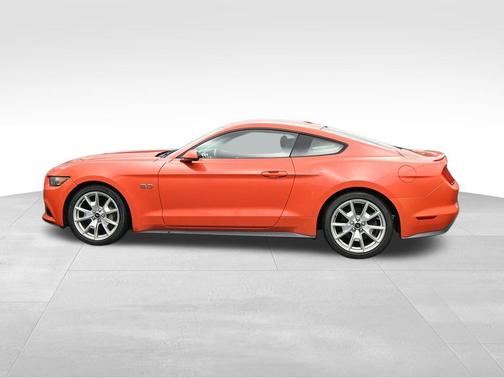 Competition Orange 2015 Ford Mustang GT Premium