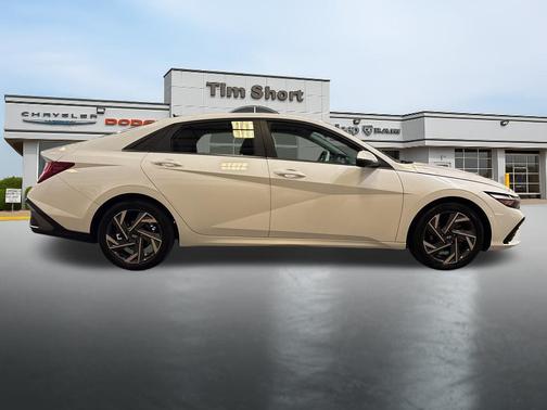 Serenity White 2024 Hyundai ELANTRA Limited