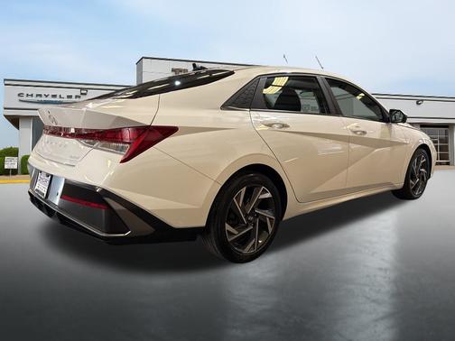 Serenity White 2024 Hyundai ELANTRA Limited