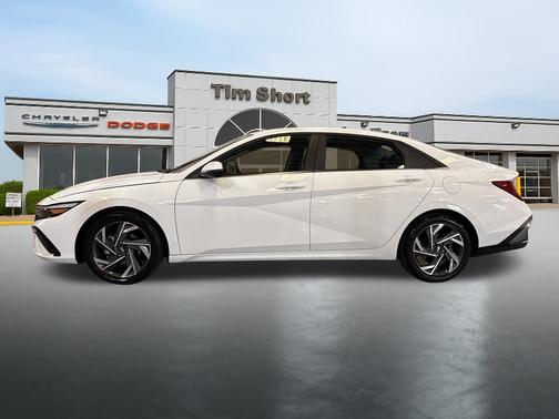 Serenity White 2024 Hyundai ELANTRA Limited