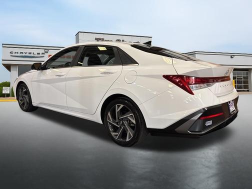 Serenity White 2024 Hyundai ELANTRA Limited